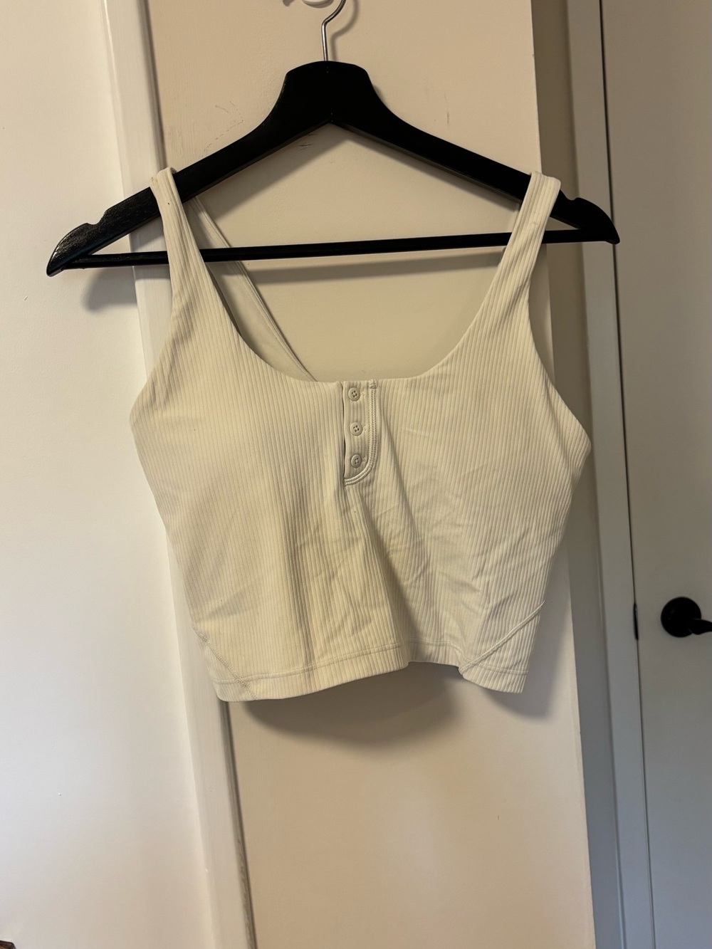 Lululemin Align Ribbed Henley Tank Top A/B Cup size 8
